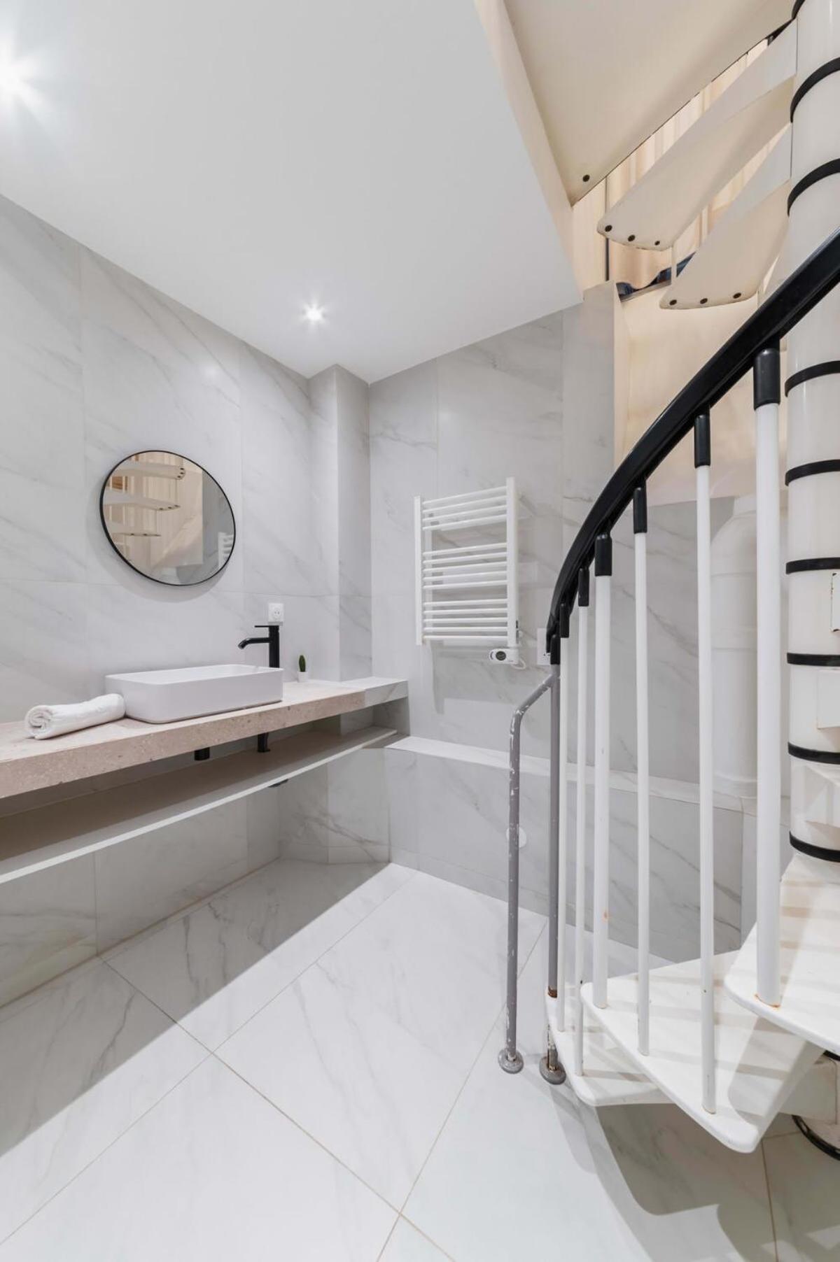Appartment Cosy Et Agreable Avec Sauna - 4P - Flat-Guest Paris Exteriör bild