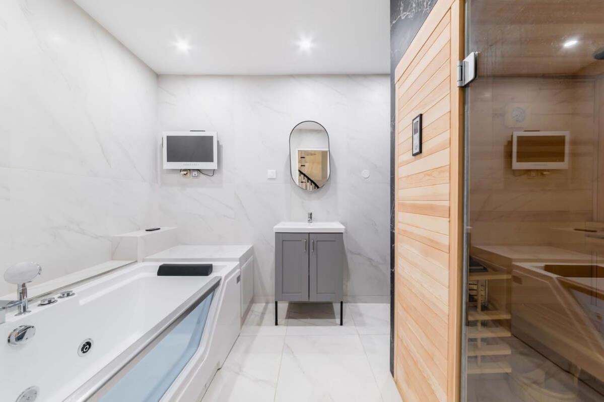 Appartment Cosy Et Agreable Avec Sauna - 4P - Flat-Guest Paris Exteriör bild