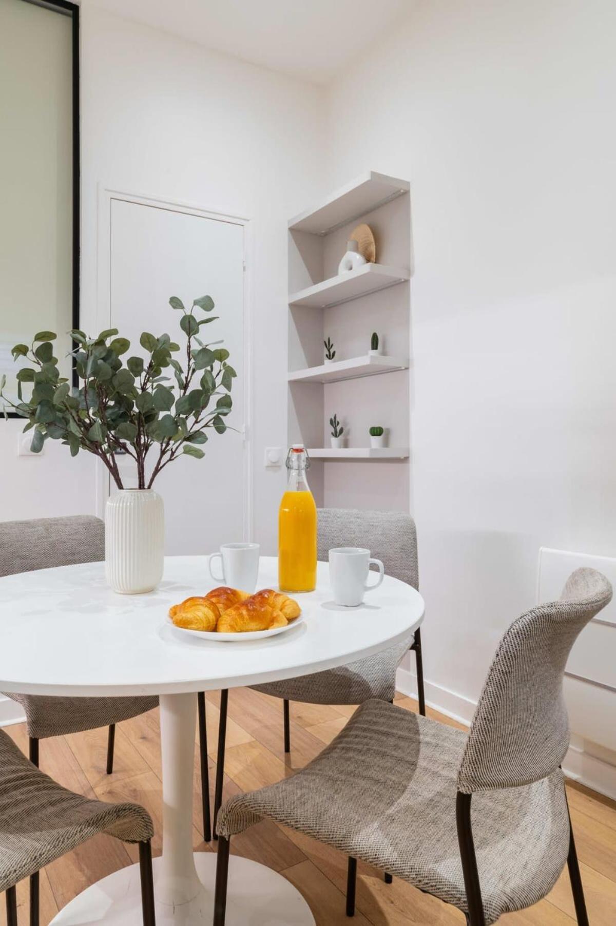 Appartment Cosy Et Agreable Avec Sauna - 4P - Flat-Guest Paris Exteriör bild